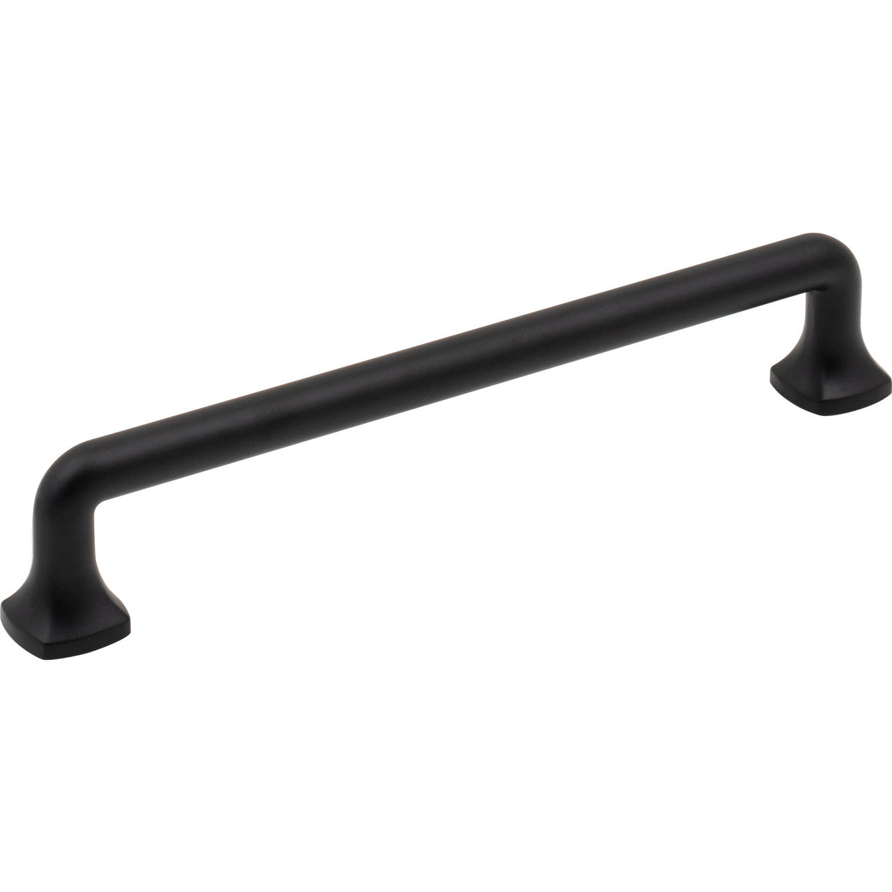 Jeffrey Alexander 663-160MB: 160mm cc Griffin Bar Cabinet Pull - Matte Black