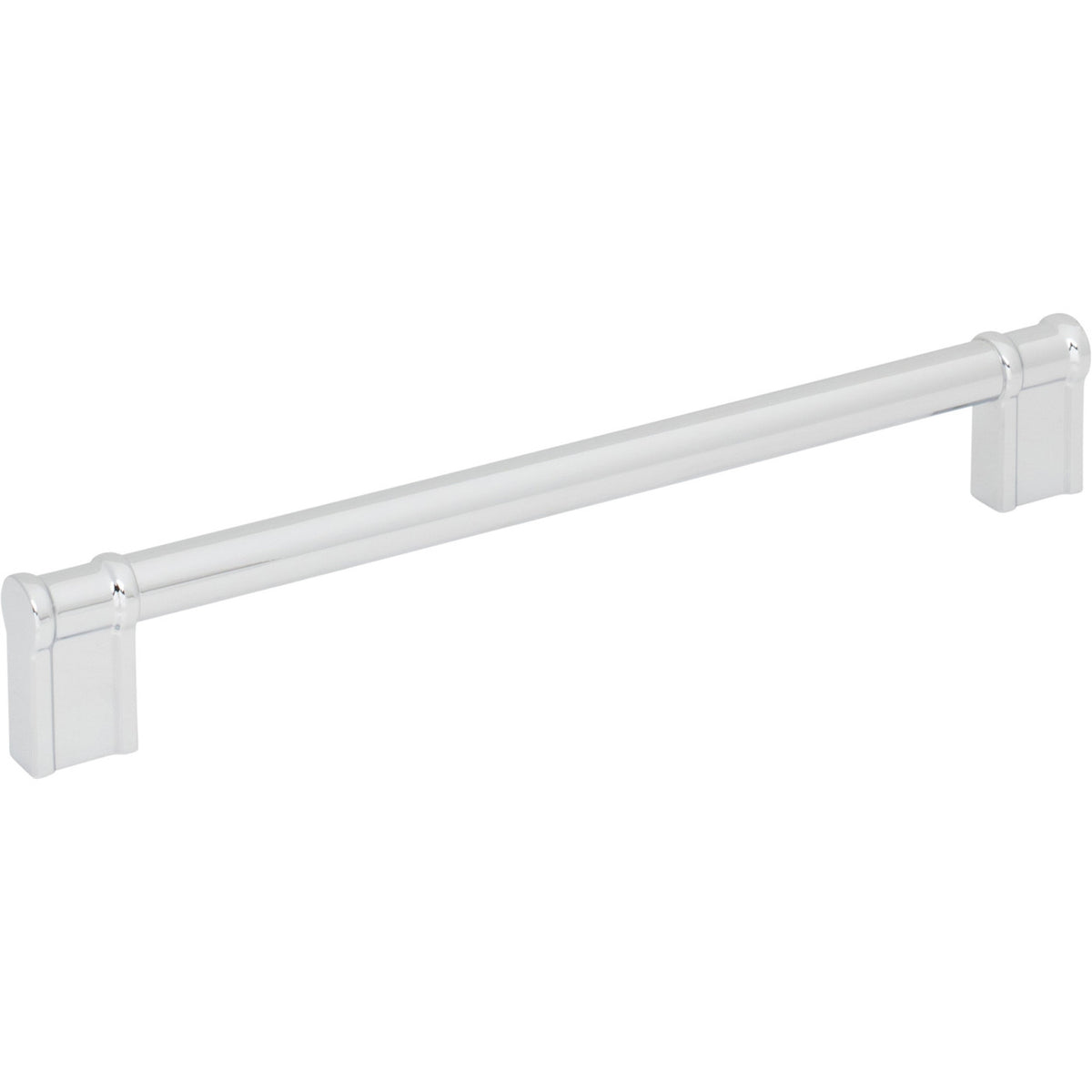 Top Knobs TK3385PC: 7-9/16" Newburn D-Handle Cabinet Pull - Polished Chrome