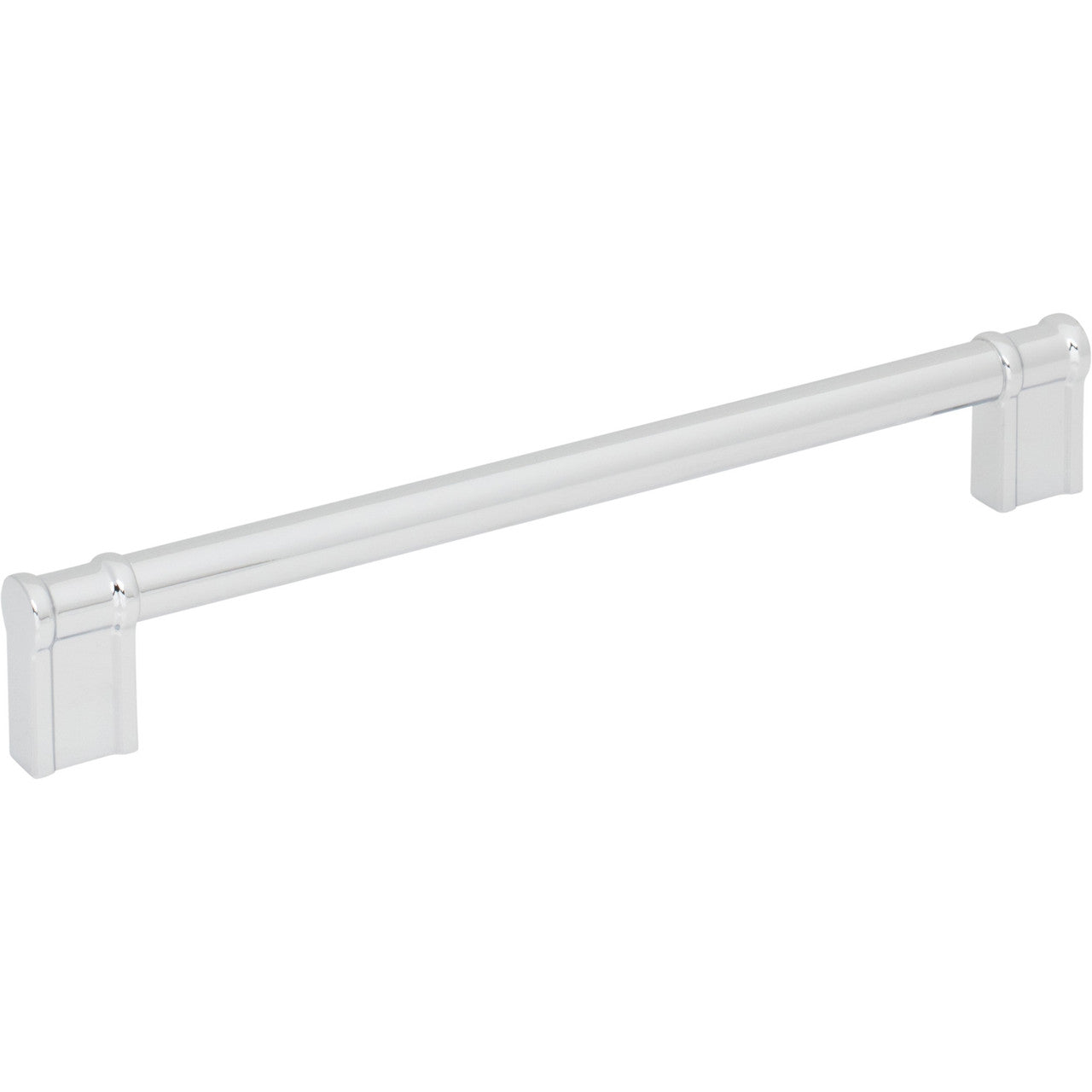 Top Knobs TK3385PC: 7-9/16" Newburn D-Handle Cabinet Pull - Polished Chrome