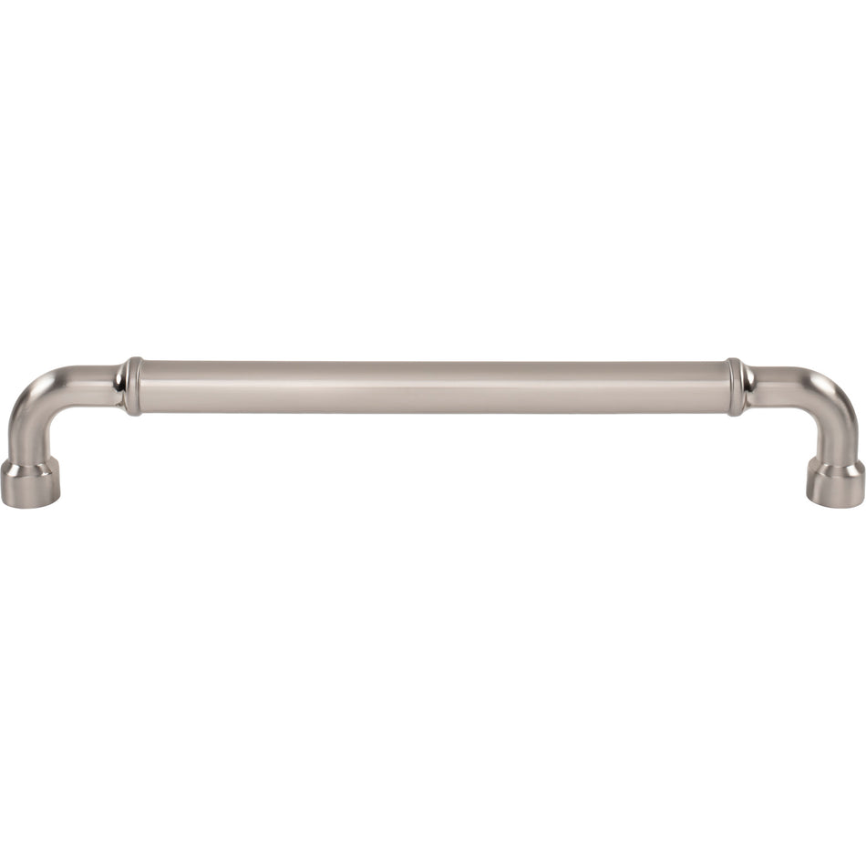 Top Knobs TK3420BSN: 12" cc Lavington Appliance Pull - Brushed Satin Nickel