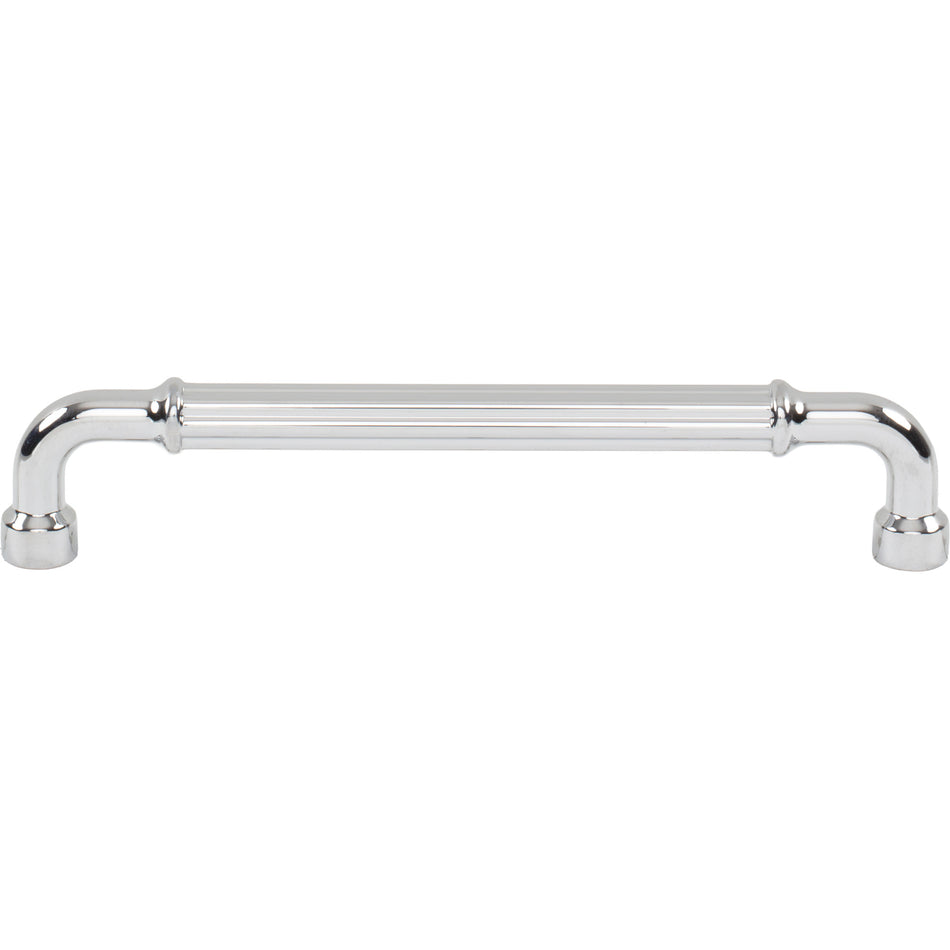 Top Knobs TK3404PC: 6-5/16" cc Pemberton Cabinet Pull - Polished Chrome