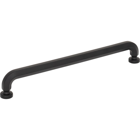 Top Knobs TK3324BLK: 7-9/16" Stanmore D-Handle Cabinet Pull - Flat Black