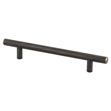 Berenson 0805-20VB: 128mm cc Tempo Round Bar Cabinet Pull - Verona Bronze