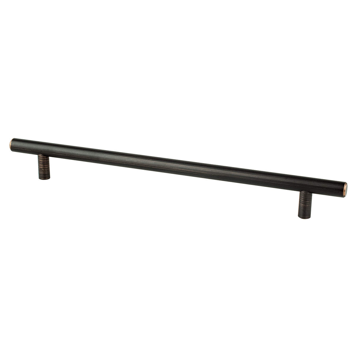Berenson 0813-20VB: 224mm cc Tempo Round Bar Cabinet Pull - Verona Bronze