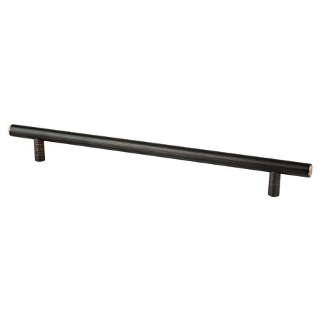 Berenson 0813-20VB: 224mm cc Tempo Round Bar Cabinet Pull - Verona Bronze