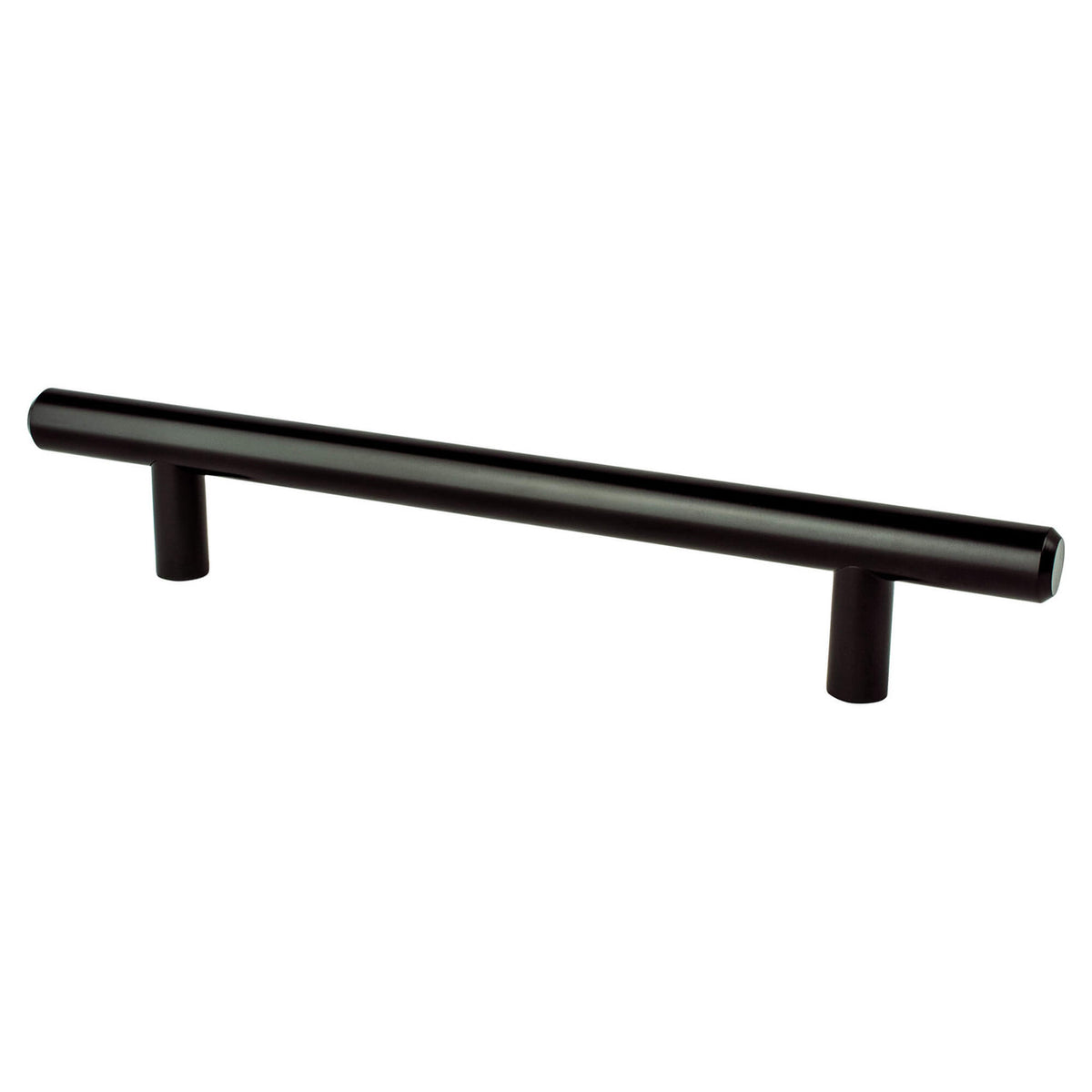 Berenson 0832-2055: 128mm cc Tempo Round Bar Cabinet Pull - Black
