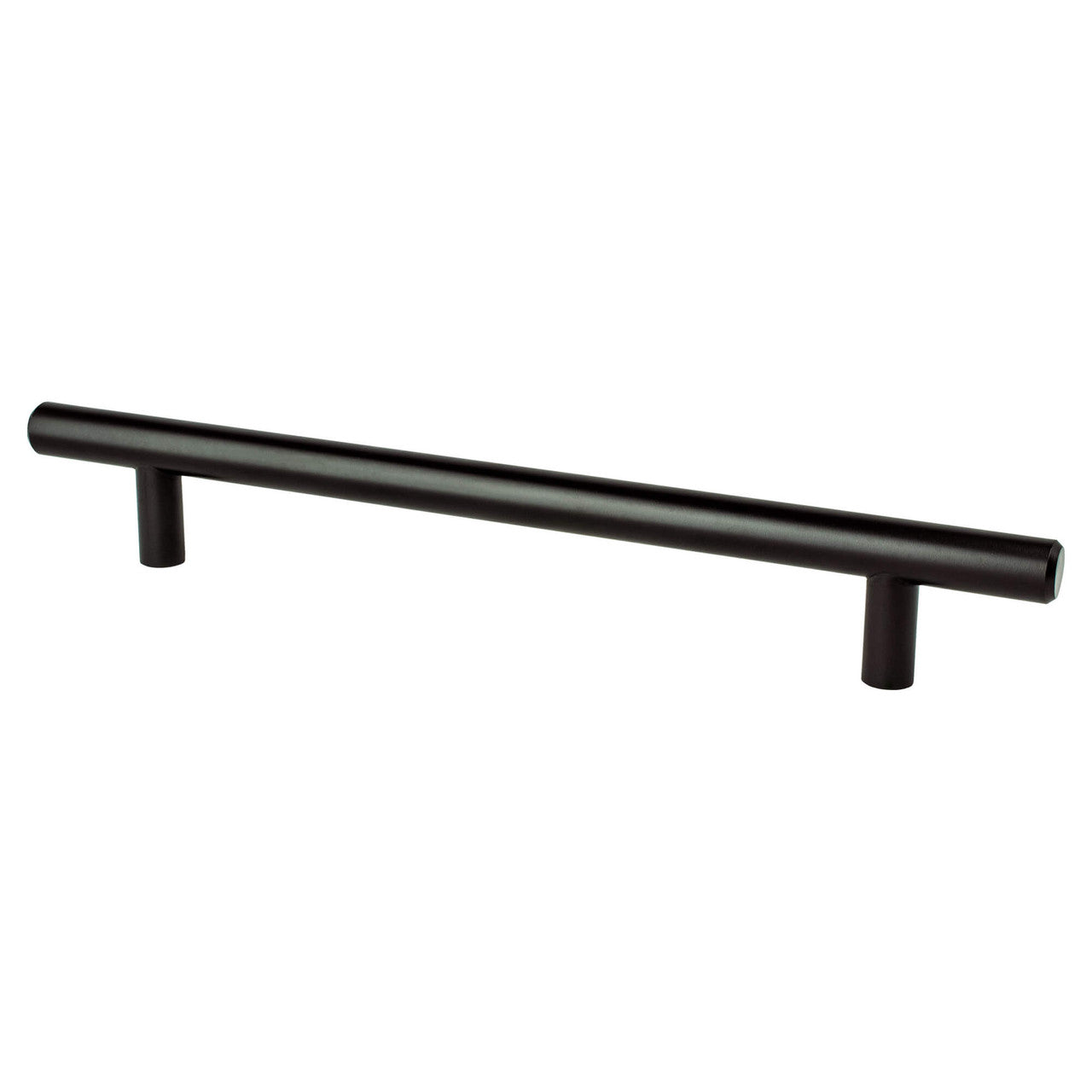 Berenson 0833-2055: 160mm cc Tempo Round Bar Cabinet Pull - Black