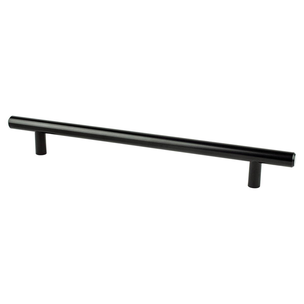 Berenson 0834-2055: 192mm cc Tempo Round Bar Cabinet Pull - Black