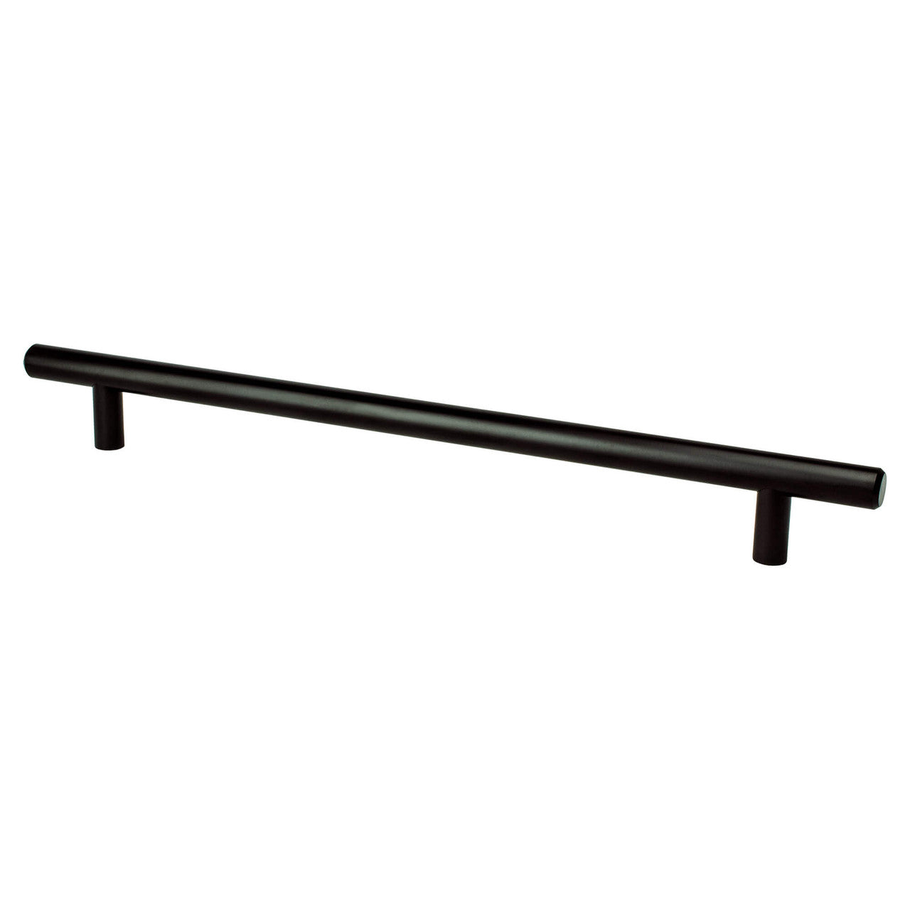 Berenson 0835-2055: 224mm cc Tempo Round Bar Cabinet Pull - Black