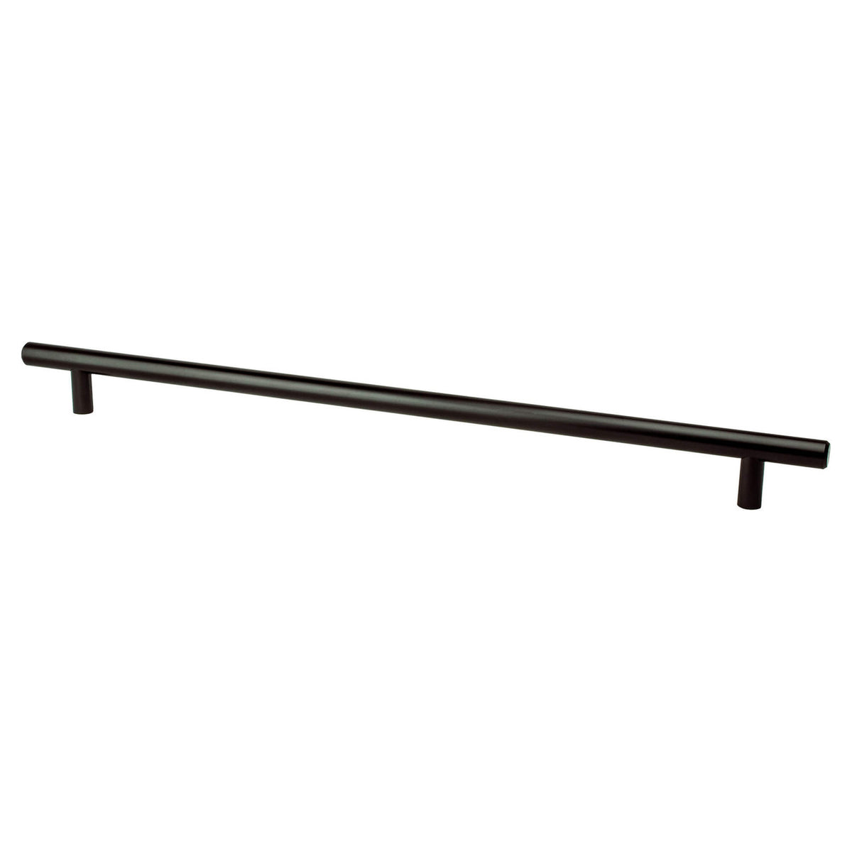 Berenson 0838-2055: 320mm cc Tempo Round Bar Cabinet Pull - Black