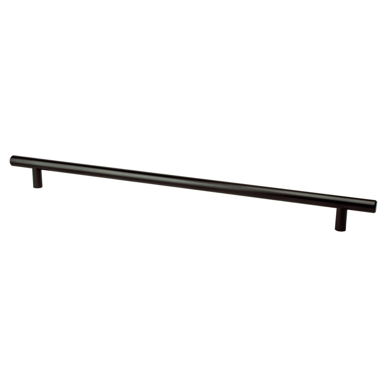 Berenson 0838-2055: 320mm cc Tempo Round Bar Cabinet Pull - Black