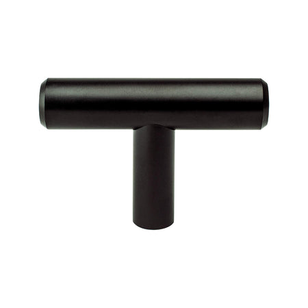 Berenson 0839-2055: 2" Tempo Round Bar Cabinet Knob - Black