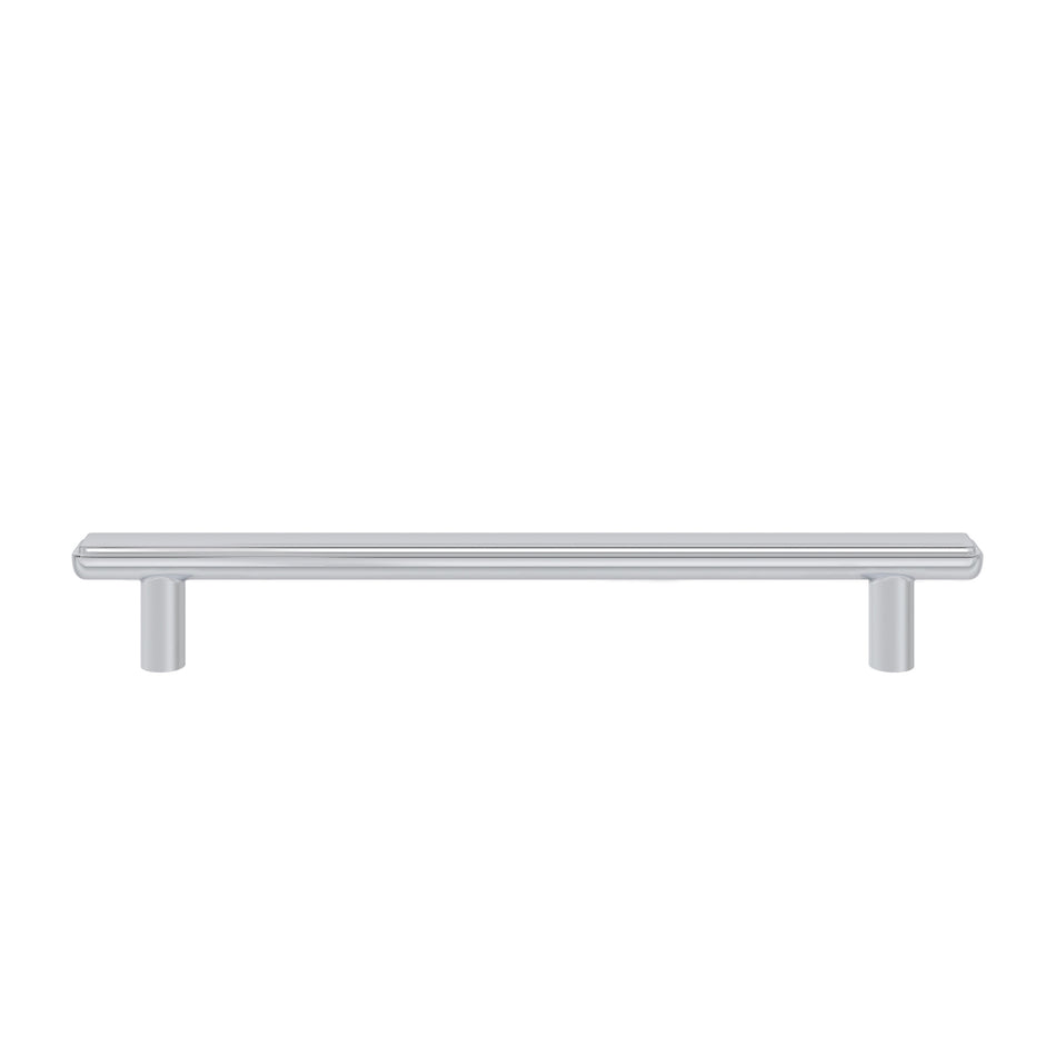 Atlas A6034-CH: 6-5/16" cc Finderne Cabinet Pull - Polished Chrome