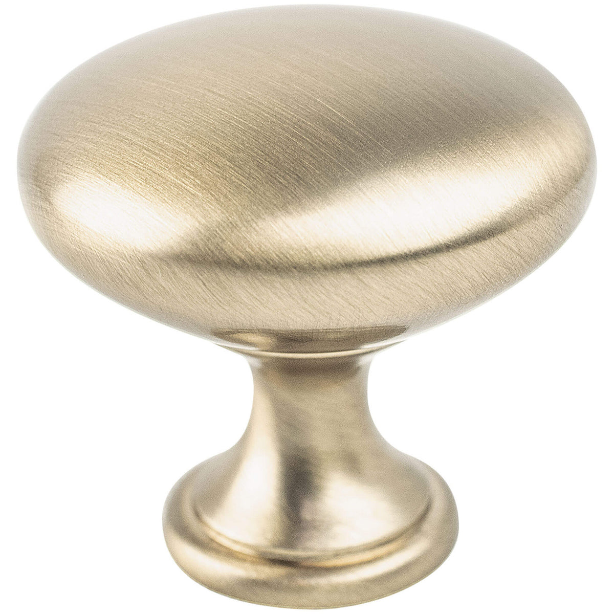 Berenson 0912-10CZ: 1-1/8" Traditional Advantage One Round Cabinet Knob - Champagne