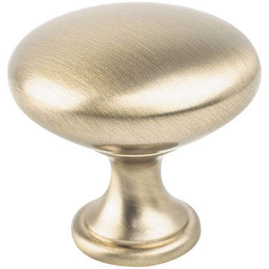 Berenson 0912-10CZ: 1-1/8" Traditional Advantage One Round Cabinet Knob - Champagne