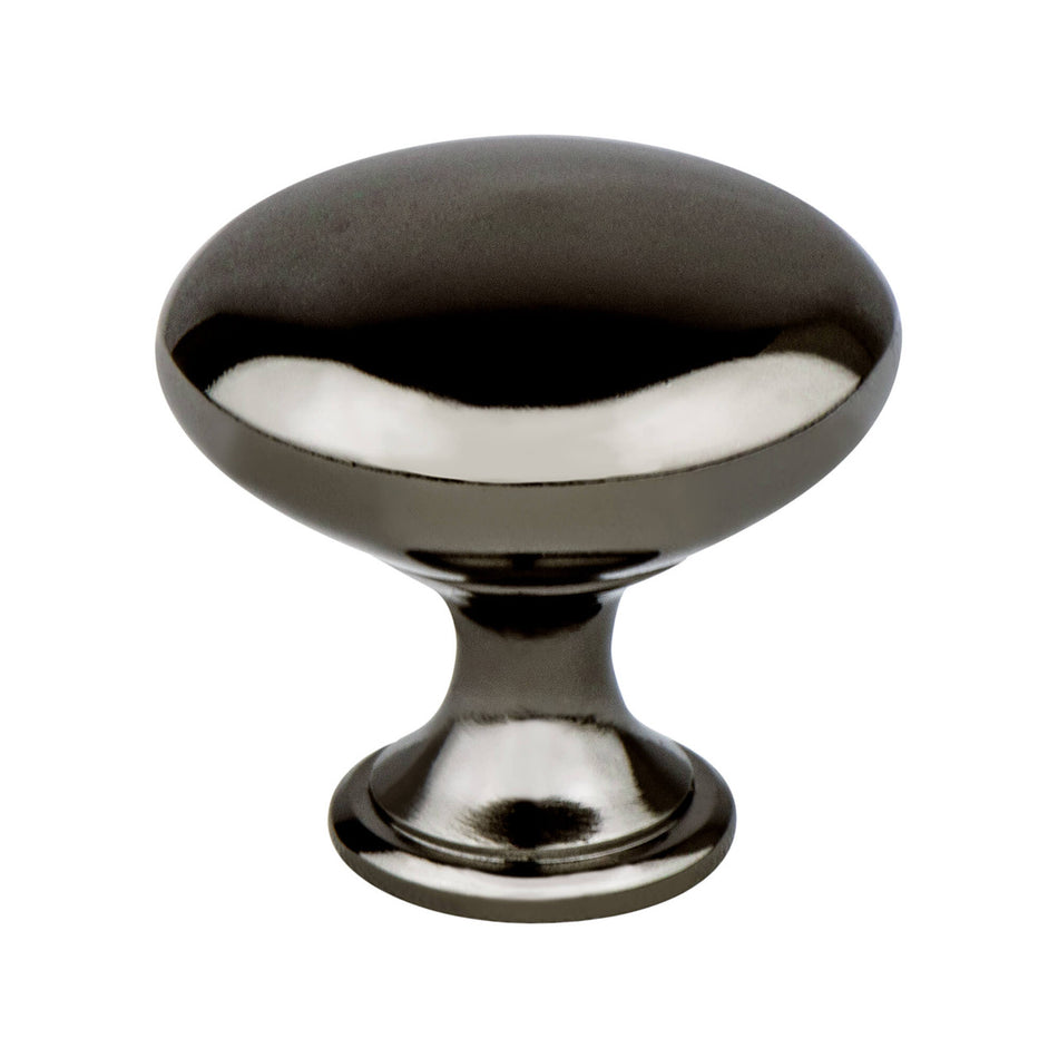 Berenson 0914-198: 1-1/8" Advantage Plus Two Round Cabinet Knob - Black Nickel