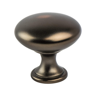 Berenson 0915-1OB: 1-1/8" Advantage One Round Cabinet Knob - Oiled Bronze