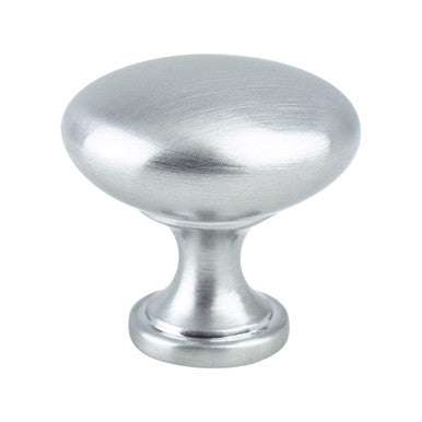 Berenson 0916-10SC: 1-1/8" Advantage Round Cabinet Knob - Satin Chrome