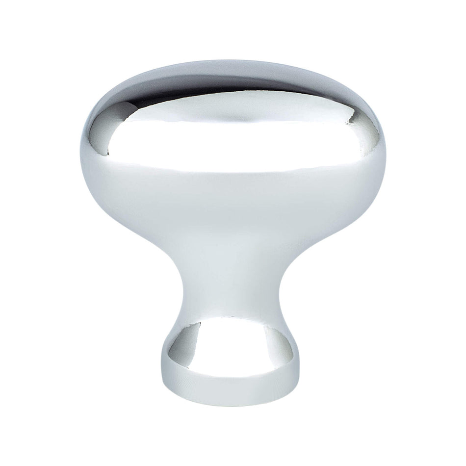 Berenson 0919-126: 1-1/8" Transitional Advantage Three Oval Cabinet Knob - Polished Chrome