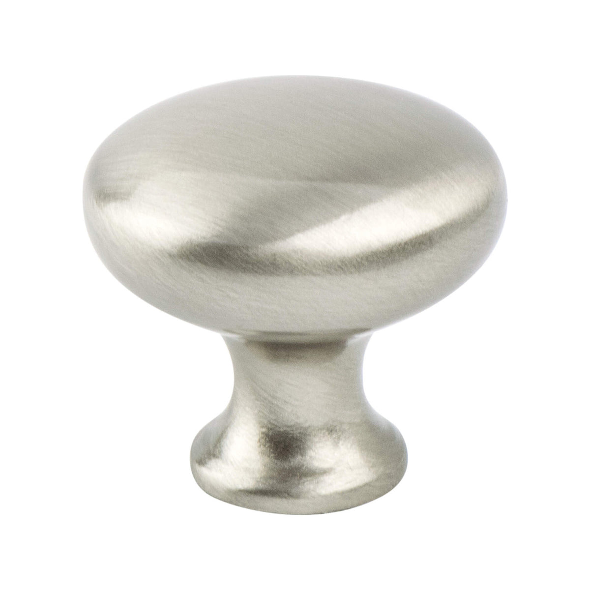 Berenson 0925-1BPN: 1-1/8" Traditional Advantage Four Mushroom Cabinet Knob - Brushed Nickel