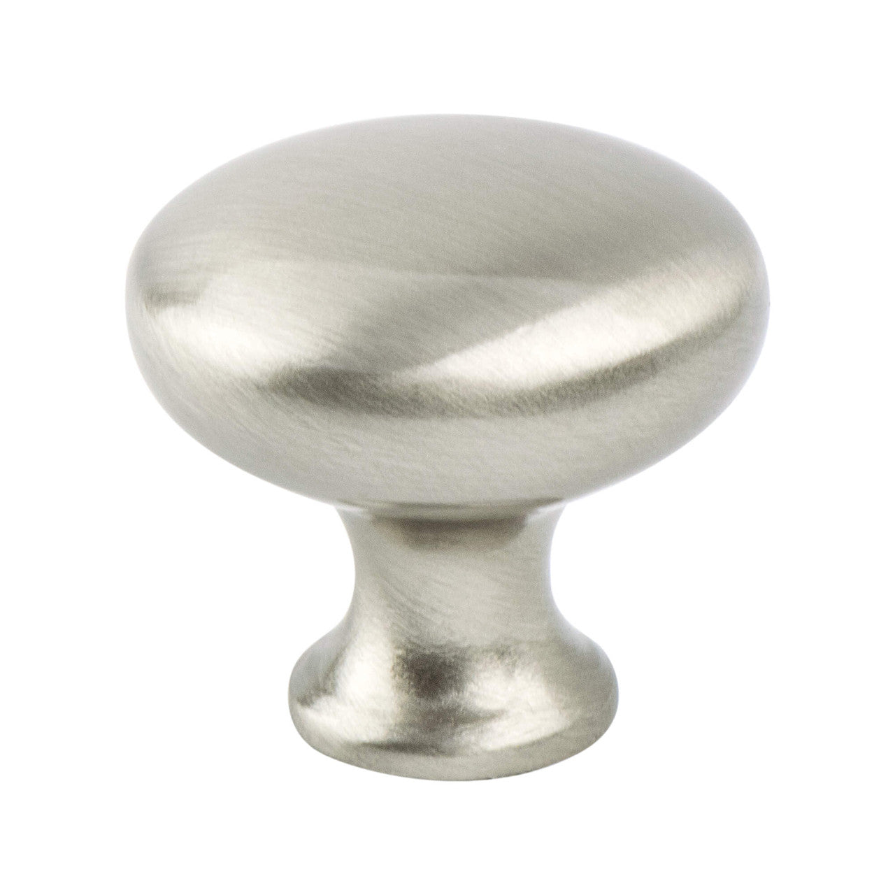 Berenson 0925-1BPN: 1-1/8" Traditional Advantage Four Mushroom Cabinet Knob - Brushed Nickel