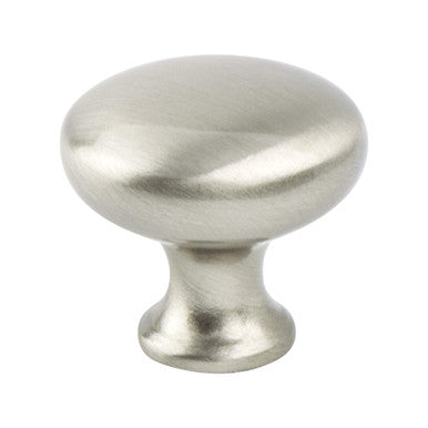 Berenson 0925-1BPN: 1-1/8" Traditional Advantage Four Mushroom Cabinet Knob - Brushed Nickel