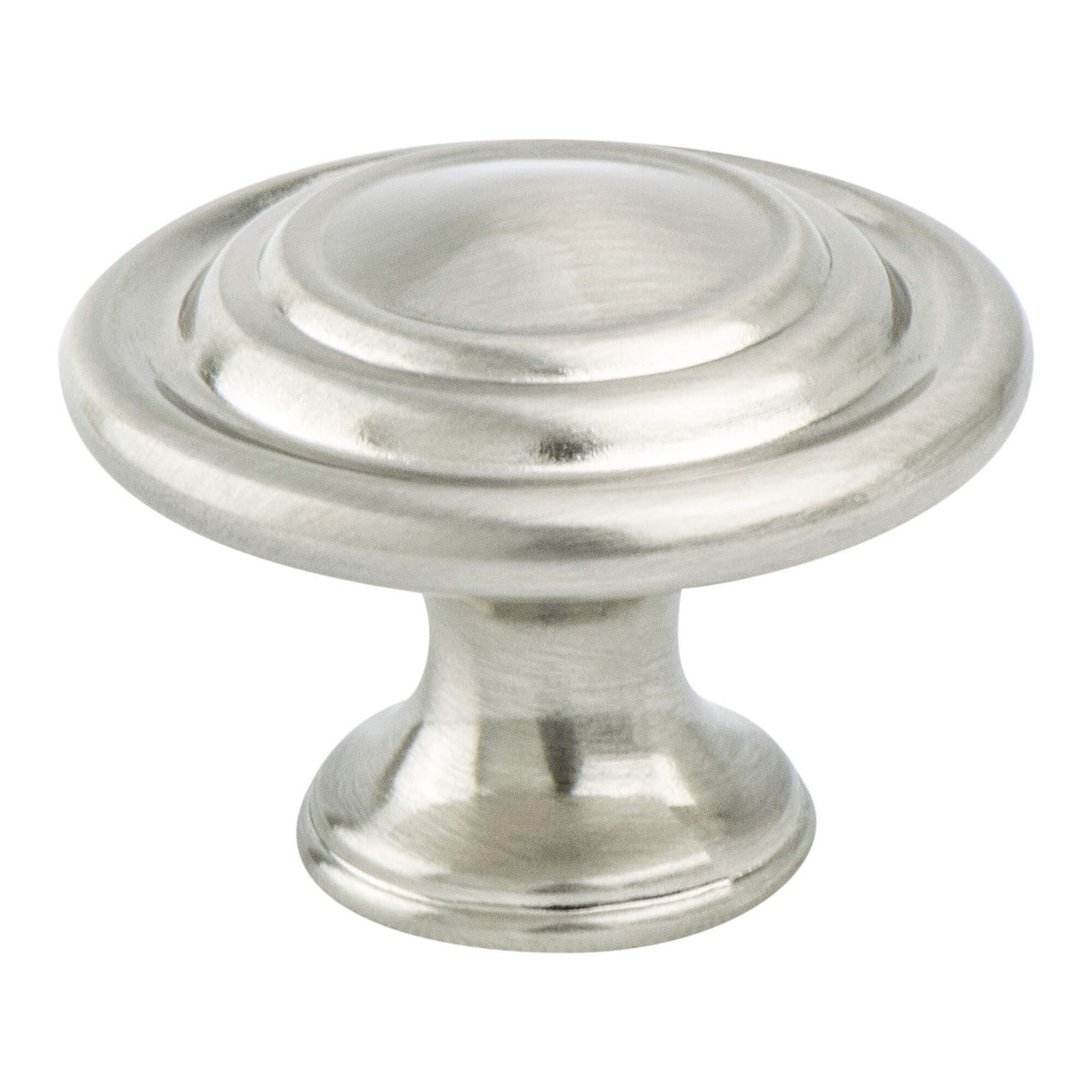Berenson 0931-1BPN: 1-5/16" Traditional Advantage Four Cabinet Knob - Brushed Nickel
