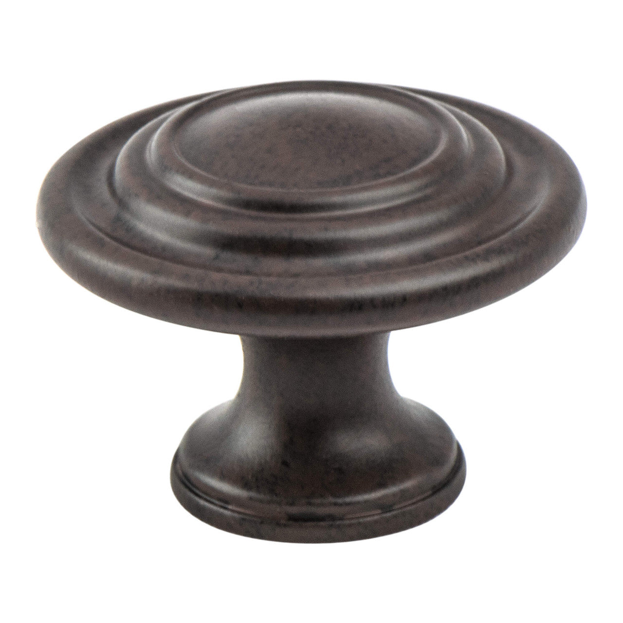Berenson 0934-1RG: 1-5/16" Advantage Plus Four Round Cabinet Knob - Rust Glaze