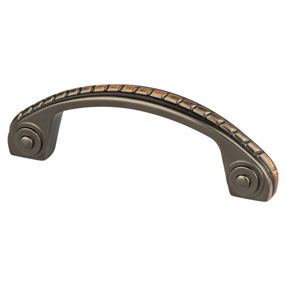 Berenson 0948-1OB: 3" cc Advantage One D-Handle Cabinet Pull - Oiled Bronze