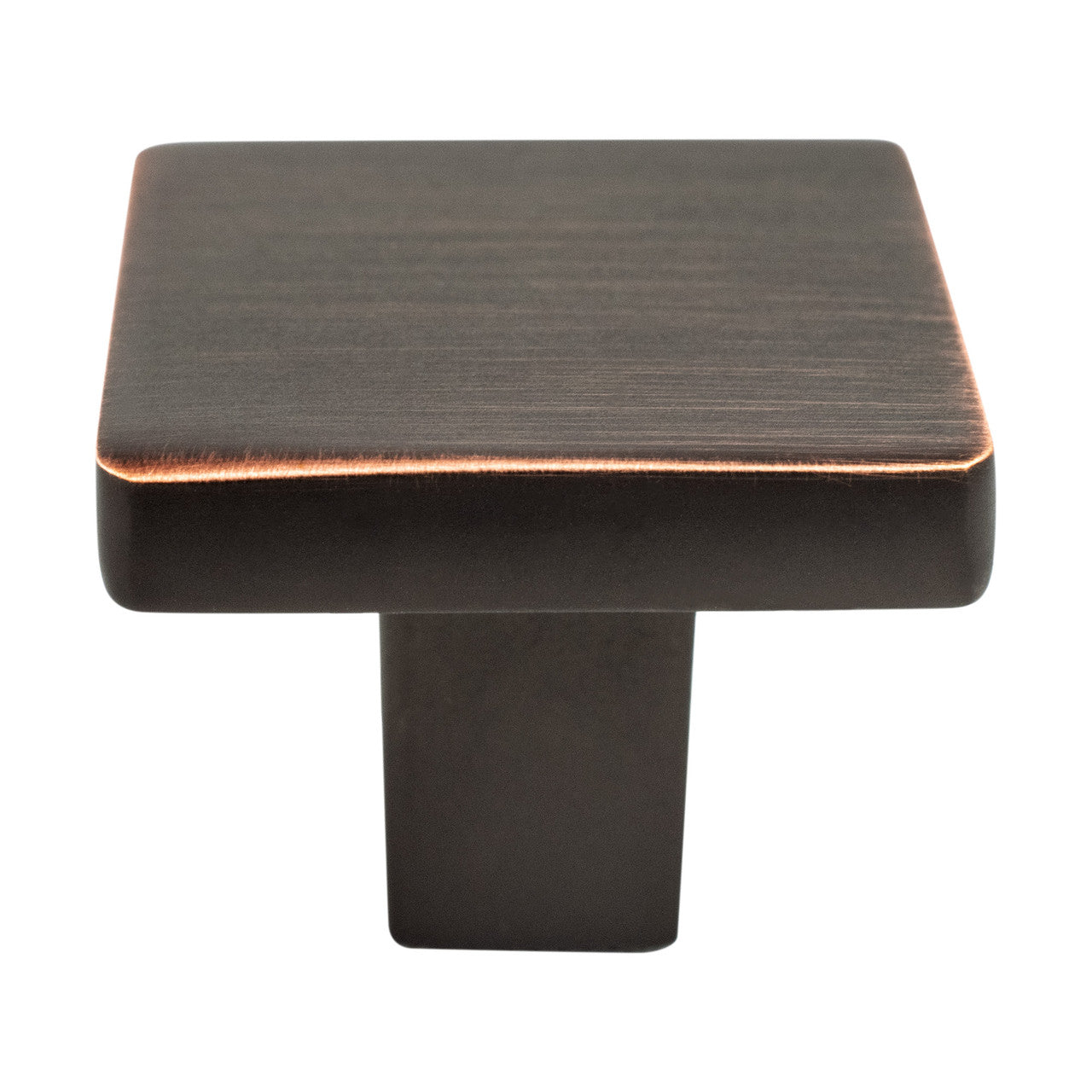 Berenson 0953-10VB: 1-1/8" Contemporary Advantage One Square Cabinet Knob - Verona Bronze