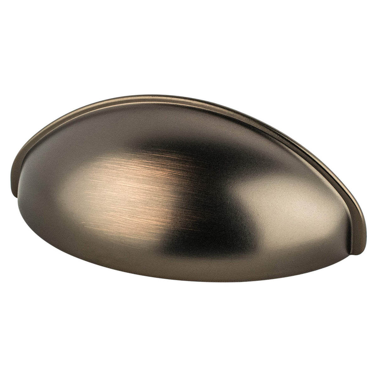 Berenson 0968-1OB: 64mm cc Advantage Three Cup Cabinet Pull - Oiled Bronze