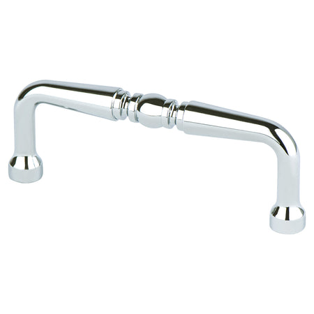 Berenson 0971-126: 3" cc Advantage Plus Two Cabinet Pull - Polished Chrome