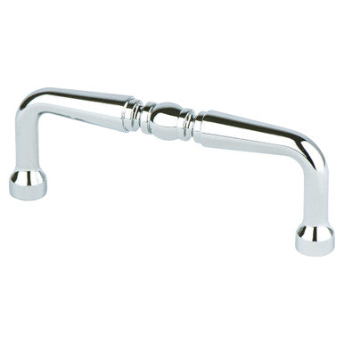 Berenson 0971-126: 3" cc Advantage Plus Two Cabinet Pull - Polished Chrome