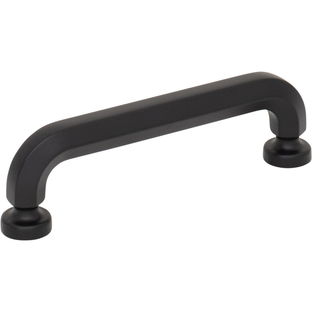 Top Knobs TK3321BLK: 3-3/4" Stanmore D-Handle Cabinet Pull - Flat Black
