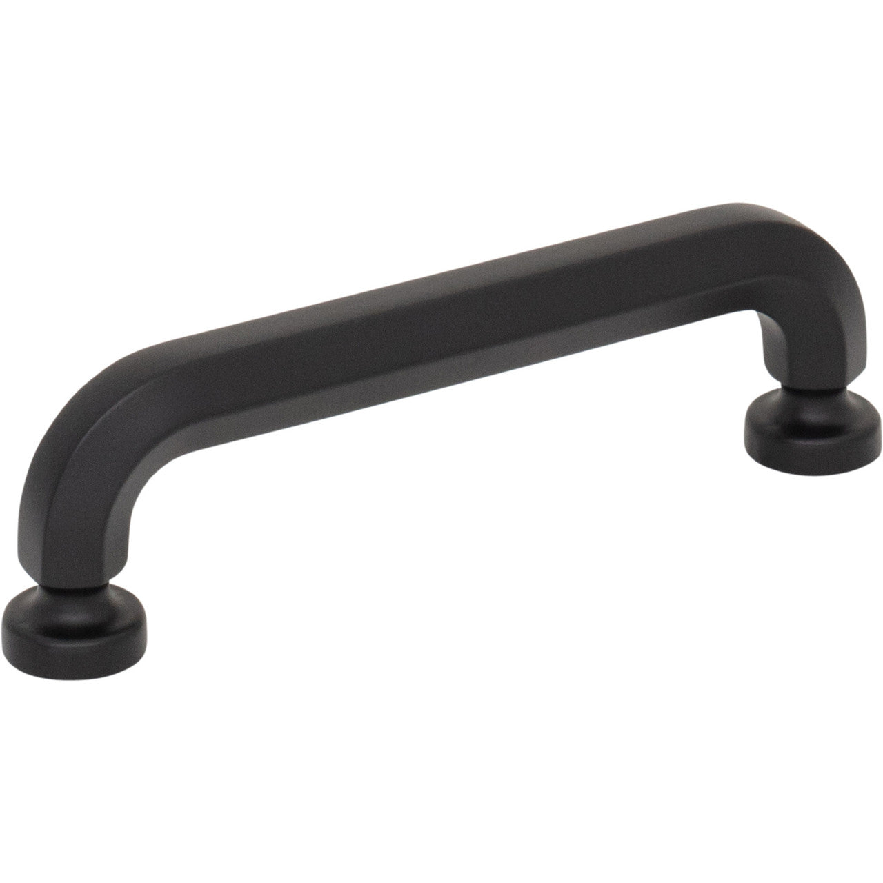 Top Knobs TK3321BLK: 3-3/4" Stanmore D-Handle Cabinet Pull - Flat Black