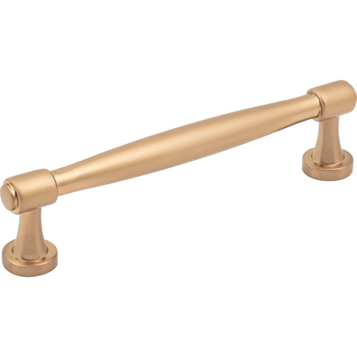 Jeffrey Alexander 132-128SBZ: 128mm cc Jules Bar Cabinet Pull - Satin Bronze