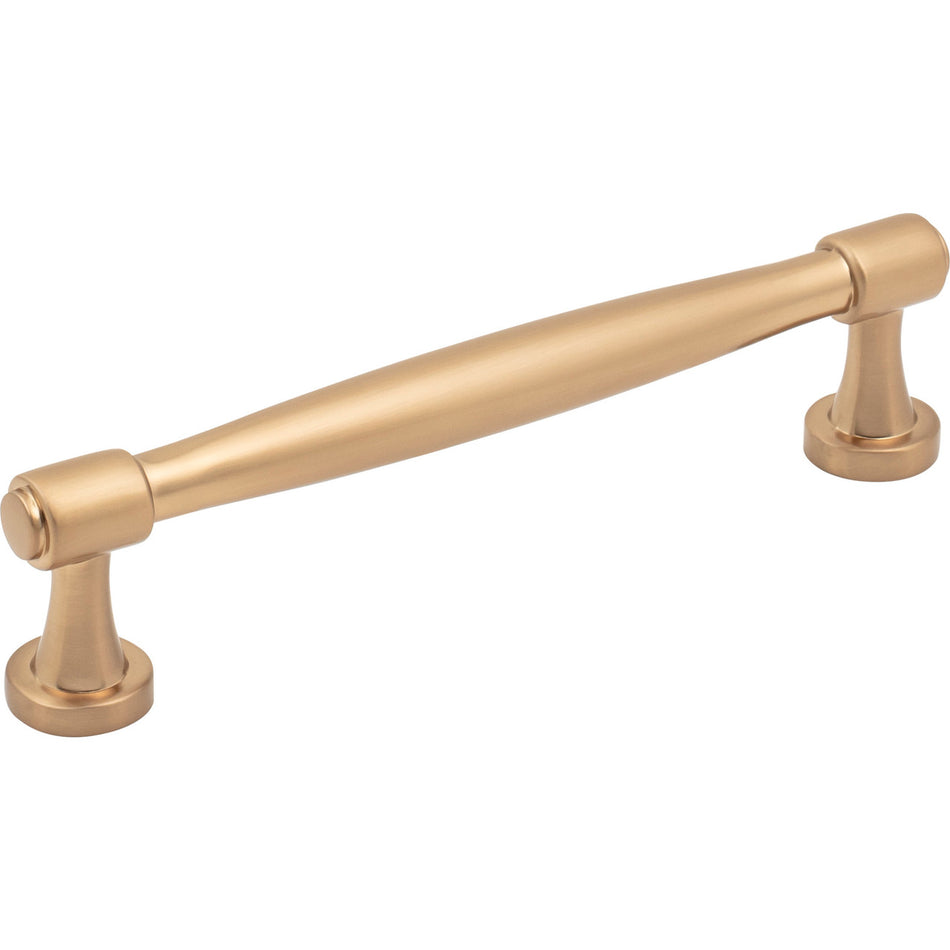 Jeffrey Alexander 132-128SBZ: 128mm cc Jules Bar Cabinet Pull - Satin Bronze