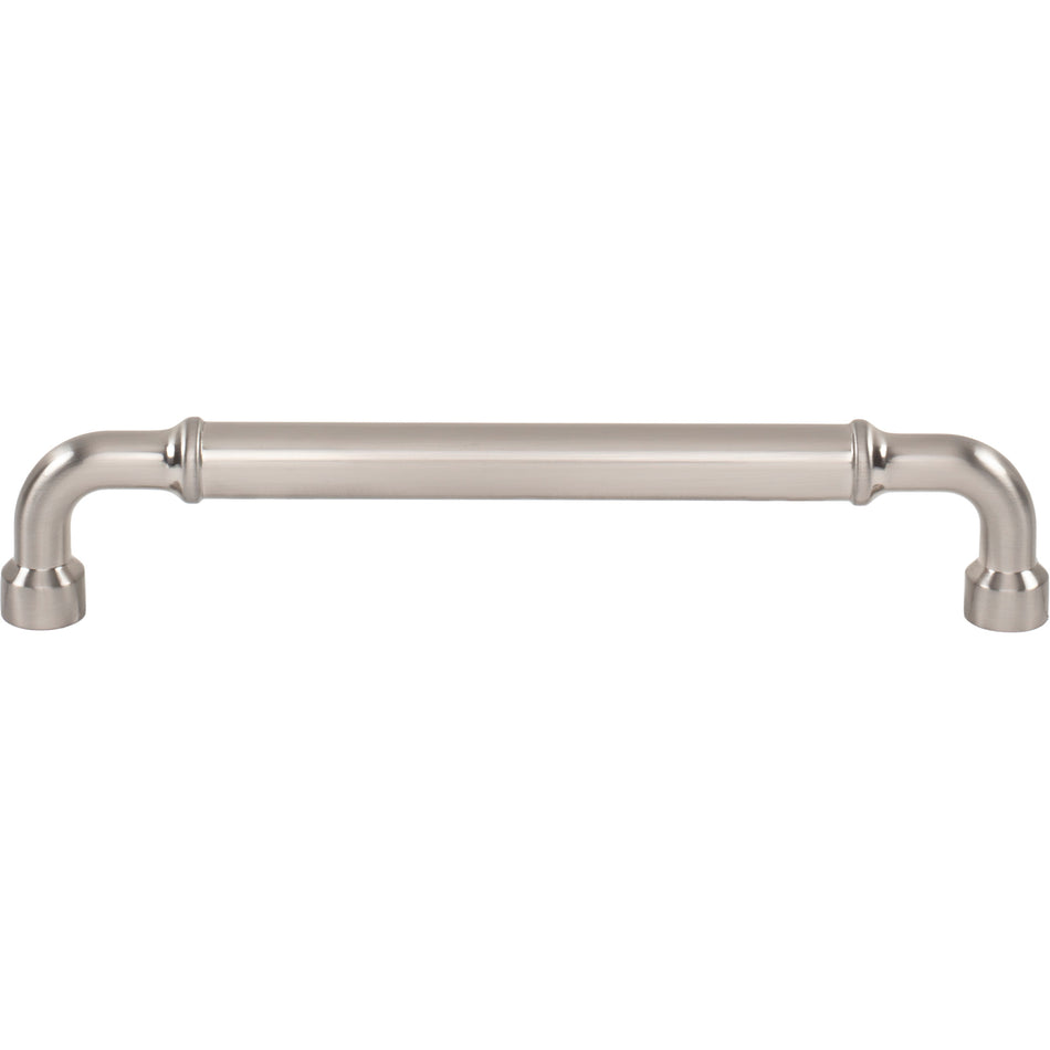 Top Knobs TK3415BSN: 6-5/16" cc Lavington Cabinet Pull - Brushed Satin Nickel