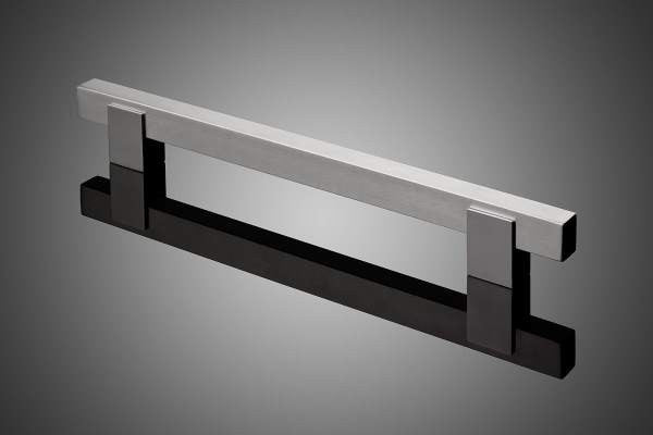 Forms+ Surfaces HDQUA005-10-US10B: 72-1/4" to 92" quadrant-1000-series Door Pull Grip - Satin Oil-Rubbed Bronze