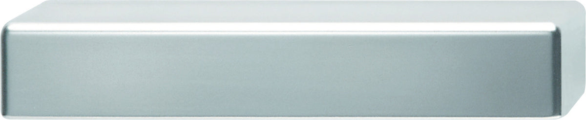 Hafele 101.80.603: 128mm cc Urban Cup Cabinet Pull - Matte Nickel