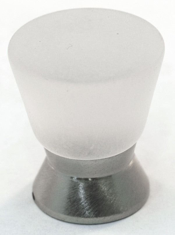 Cal Crystal 102-CM006: 25mm Athens Tapered Cabinet Knob - Matte Clear