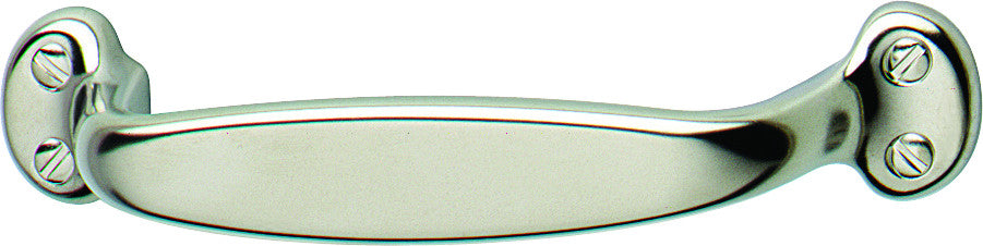 Hafele 103.06.600: 96mm cc Bungalow Cabinet Pull - Matte Nickel