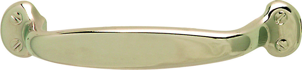 Hafele 103.06.700: 96mm cc Bungalow Cabinet Pull - Polished Nickel