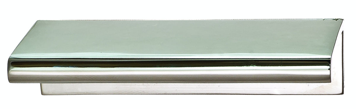 Hafele 103.20.231: 2"cc Minimalist Edge Cabinet Pull - Polished Chrome