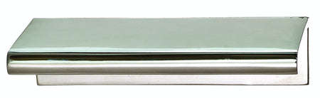 Hafele 103.20.231: 2"cc Minimalist Edge Cabinet Pull - Polished Chrome