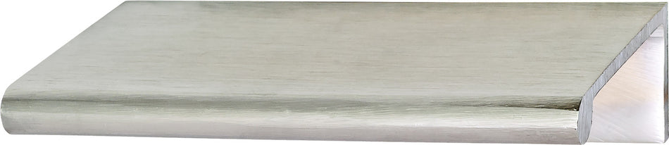 Hafele 103.20.431: 2"cc Minimalist Edge Cabinet Pull - Satin Chrome