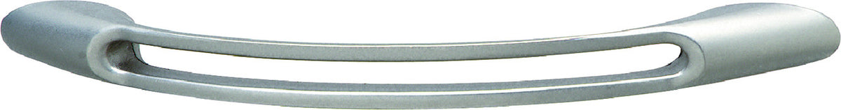 Hafele 104.09.600: 128mm cc Coastal Bow Cabinet Pull - Matte Nickel