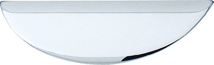 Hafele 104.66.200: 32mm cc Mid Century Modern Edge Cabinet Pull - Polished Chrome