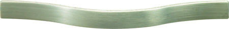 Hafele 104.80.002: 128mm cc Mid Century Modern Bow Cabinet Pull - Stainless Steel Look