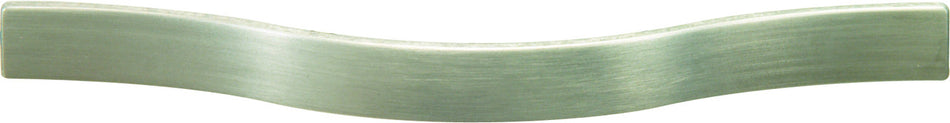 Hafele 104.80.002: 128mm cc Mid Century Modern Bow Cabinet Pull - Stainless Steel Look